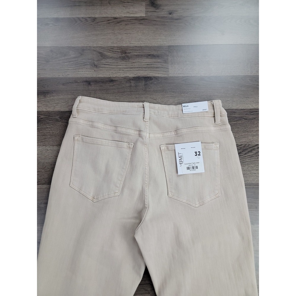 Vervet High Rise Bell Bottom Jeans Flare Size 32x31 Cowgirl Western Bella NWT - Picture 4 of 16